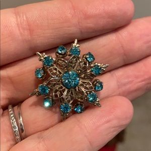 Antique costume brooch